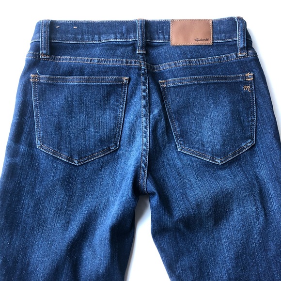 Madewell Skinny Skinny 8” Riverdale Wash 25 F9016 - Picture 6 of 14